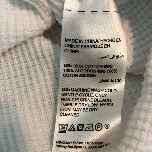 Zenergy by Chico’s White Top - Picture 10 of 10